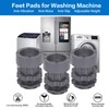 Washing Machine Anti Vibration Support Pads, Shock and Noise Cancelling
