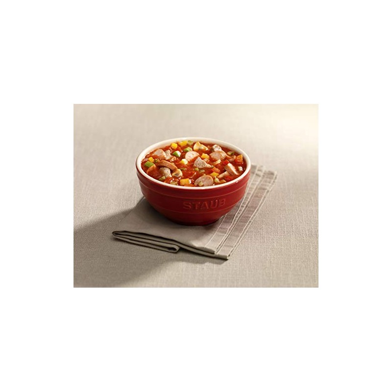Staub Ceramic Bowl Large Bowl Desert Bowl Cherry 17 cm