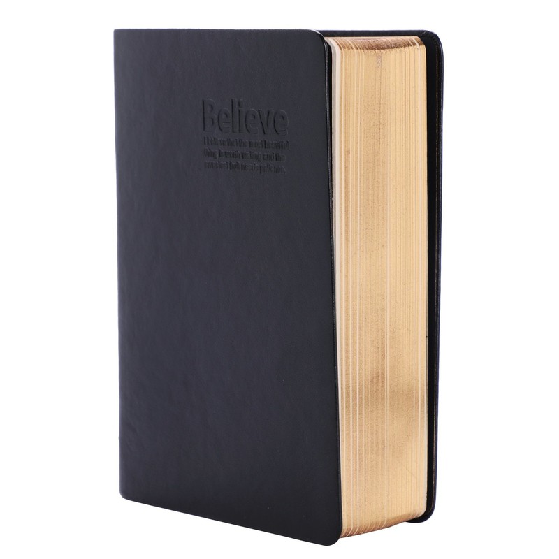 Soft Leather Ultra Thick Notebook Notepad Blank Bible Study Notebook