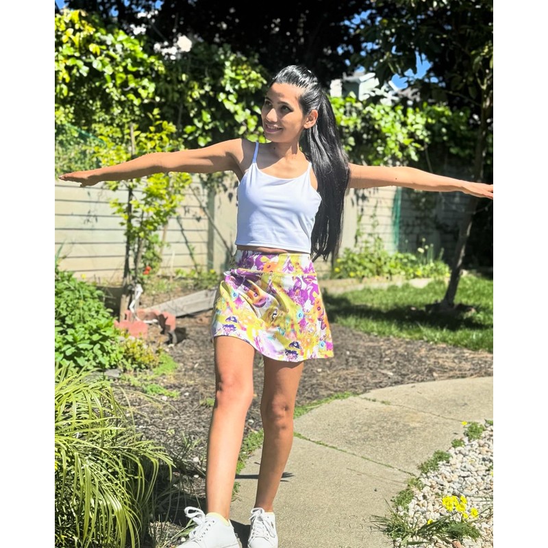 STELLE Women Tennis Golf Skirts High Waisted with Pockets Inner