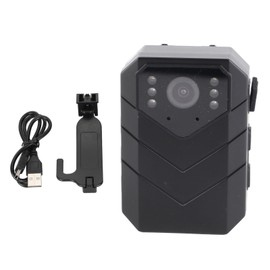 WiFi Body Worn Camera 4K 1080P HD Waterproof Night Vision Motion Detection Mini Wearable Pocket Video Recorder with Back Clip for Law Enforcement