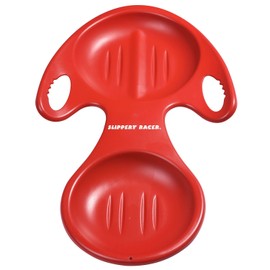 Slippery Racer Downhill Blitzer Arrow Snow Sled, Red