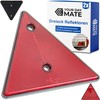 Car Trailer Reflector Triangle, 2 Pack, Red Reflectors for Trailer