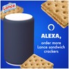 Lance Sandwich Crackers, Made with Whole Grain Crackers, Peanut Butter,