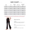 POSHDIVAH Women's Maternity Flare Leggings Over The Belly Pregnancy Workout