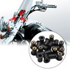 uxcell 20pcs M5 Universal Fairing Fasteners Windscreen Windshield Screws Bolts