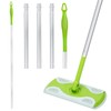 Mop Handle Compatible with Swiffer, Detachable Green Extra Long Mop