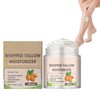 Feuchtigkeitsspendende Körpercreme mit Mandeltalg, Rindertalg Feuchtigkeitscreme Gesicht, Rindertalg Moisturizer Face,