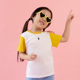 LOVE YOUR CITY Children's Jewellery Necklace with Pendant Kitty Cat Animal Jewellery Gifts for Girls Children 925 Sterling Silver Adjustable 42 to 45 cm, Sterling Silver