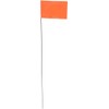 Hanson Stake Flags-15 Staff, Orange Fluorescent 10Pcs.