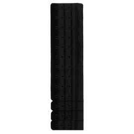 Braza Bustier Waist Cincher Extension Hook Corset Extender 1 Piece, Black