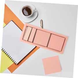 Ciieeo 1 Box Colored Sticky Memo Notes Pocket Agenda Sticky Memo Pads Page Tabs Office Supplies School Memo Pads Mini Book Markers Cute School Supplies Student Paper