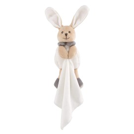 Chicco Gioco Mysweet Coniglietto Doudou, Peluche in Morbido Velour A Forma di Coniglio, Colore Neutro, Regalo Neonato, Morbido e Facile da Afferrare, Lavabile in Lavatrice, Giochi Neonato 0 Mesi +