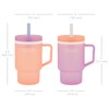 Infantino My 1st Vaso de plástico duradero con popote y