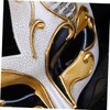 ABOOFAN 2pcs Masquerade Masks for Men Venice Flame Style Half