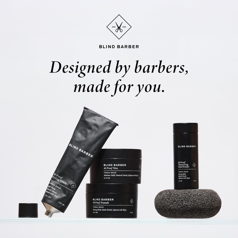 Blind Barber Watermint Gin Shave Cream - Creamy Beard Lather