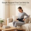 Faja lumbar para aliviar el dolor lumbar cinturón de soporte