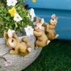Kelendle 3Pack Flower Pot Huggers Animals Resin - Plant Pot