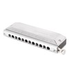 Chromatic Harmonica Metal 12 Holes 48 Tones Mouth Organ Harmonicas