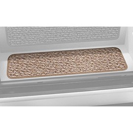 Prest-O-Fit 5-3092 Decorian Step Huggers For RV Landings Butter Pecan Brown 10 In. x 23.5 In.
