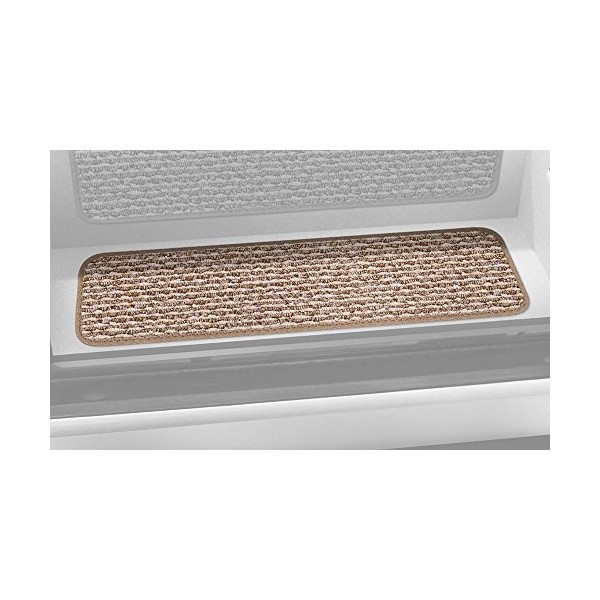 Prest-O-Fit 5-3092 Decorian Step Huggers For RV Landings Butter Pecan