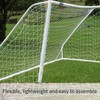 3 x 2M Football Football Goal Net, Sports Replacement Post