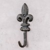 levandeo Set of 4 Lily Wall Coat Racks Cast Iron