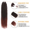 Curly Senegalese Twist Crochet Hair Pre-looped 7Packs Small Twist Crochet