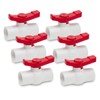 Bwintech 2 Pcs 40MM PVC Ball Valve,Faucet Water Stop Ball