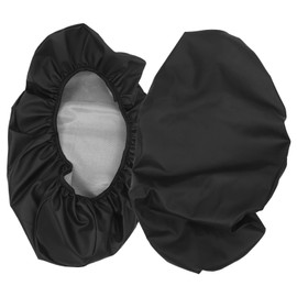 GRIRIW 2pcs Leather Motorcycle Seat Cover Mat for Electric Bikes Ergonomic Cushion for Comfortable Riding Easy Installation