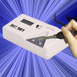 Soldering Temperature Tester Iron Tip Thermometer Digit Display 0℃~700℃ Electrical Soldering Iron Tip Thermometer Soldering Tools, Temperature Response with with a fine K (CA) Thermocouple Sensor