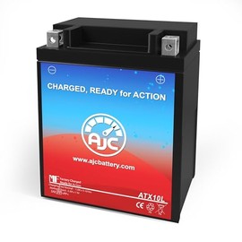 AJC Battery Compatible with Yuasa YB10L-A2 Powersports Battery