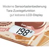 Beurer KS 19 slate kitchen scale, glass