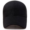 BUZZxSELECTION CAP156 Men's Mesh Cap, Hat, Solid, Sports, Running, Lightweight,