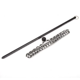 Diving Pointer Stick Aluminum Alloy Scuba Diving Noise Maker Stick Rod Pointer with Adjustable Wrist Lanyard Accessories (Black)