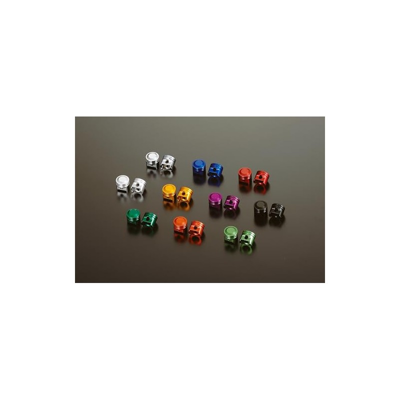 POSH FAITH BIG Piston Air Valve CAP Titanium (000805-11) 000805-11)