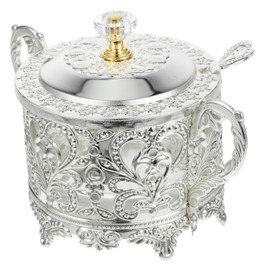 CIYODO European Style Seasoning Jar Lid Kitchen Spice Canister for Salt Pepper and Condiments High-Temperature Resistant and Easy to Clean for Home and Restaurant Use