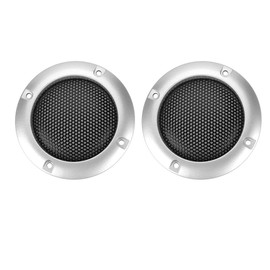 VBESTLIFE Speaker Grille Cover 2" Heavy Duty Speaker Cover with Mounting Screws (Silver)