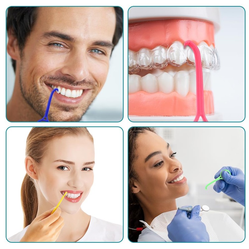 OFFCUP Aligner Removal Tool, 6 Pieces Invisible Tooth Removal Tool,