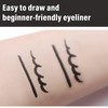 Retractable Waterproof Black Eyeliner Pencil - Skin Marker, Twist-Up Eye