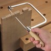 DEKTON DT45710 Coping Saw, Black/Red, 5 Blades, Heavy Duty