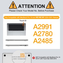 MOSISO Compatible with MacBook Pro 16 inch Case 2024 2023 2022 2021 Release M3 A2991 M2 A2780 M1 A2485 Pro Max, Plastic Hard Shell Case&Keyboard Cover&Screen Protector&Storage Bag, Deep Teal