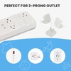 32 Pack Outlet Covers Baby Proofing, Socket Covers with Hidden