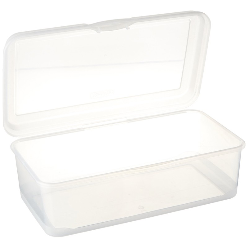 Sterilite Plastic FlipTop Latching Storage Box Container, Clear (12 Pack)