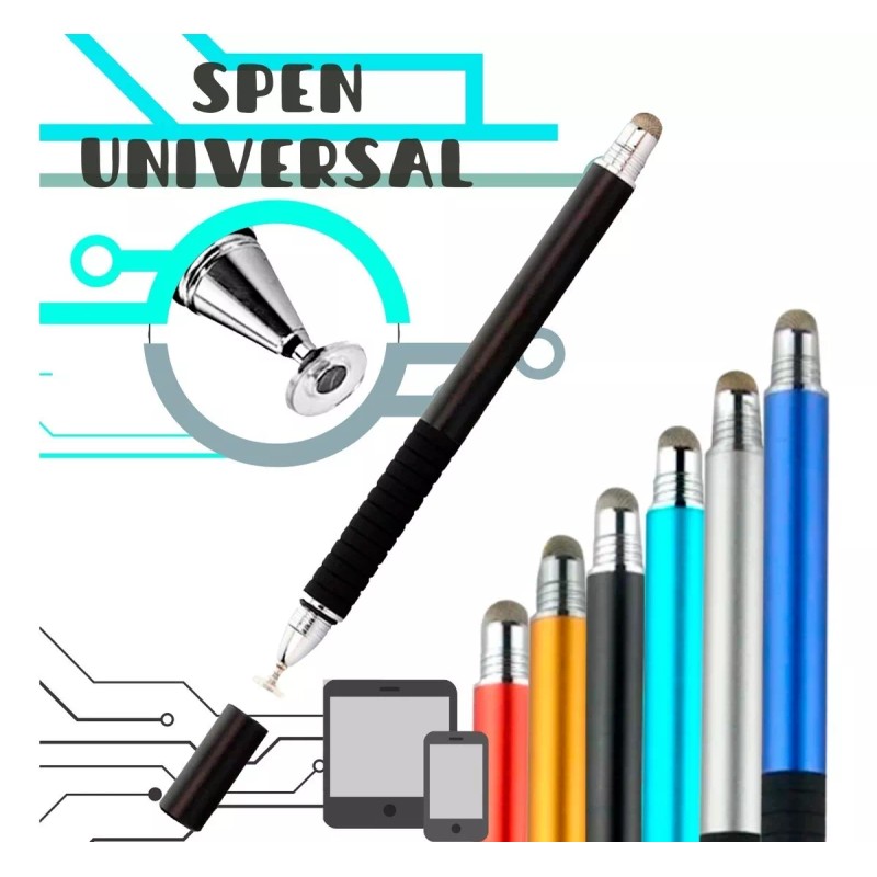 Veraly Stylus Punta Fina De Disco Doble Punta Precisión Teléfono