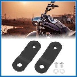 A ABSOPRO 2 Inch Motorbike Gas Tank Rising Lift Kit Replacement Black Steel Item Replacement