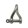 Stainless Steel Twisted D Shackle 12MM