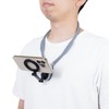 THANKO MSNARECGY Neck Holder for Mag Safe Smartphone, gray