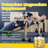 Potassium Magnesium Gummies,High Absorption Magnesium Glycinate,B6,D3,Potassium Citrate for Leg Cramps,Muscle,Electroyte
