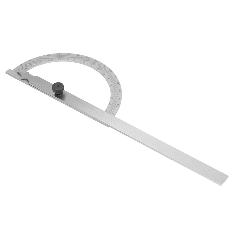 Angle Finder Carbon Steel Fastened Protractor with Scale Multifunctional Round